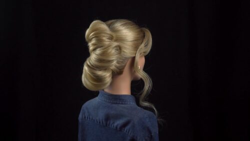 Bridal hairstyling - online hair stylist course